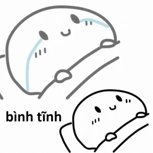 ảnh meme bình tĩnh
