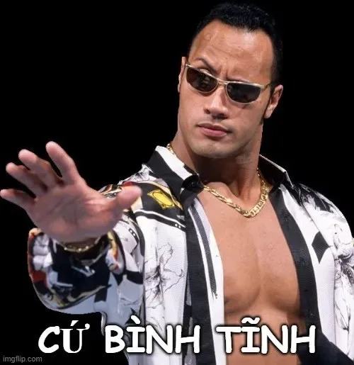 ảnh meme bình tĩnh