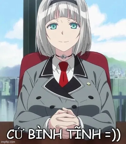 meme giữ bình tĩnh