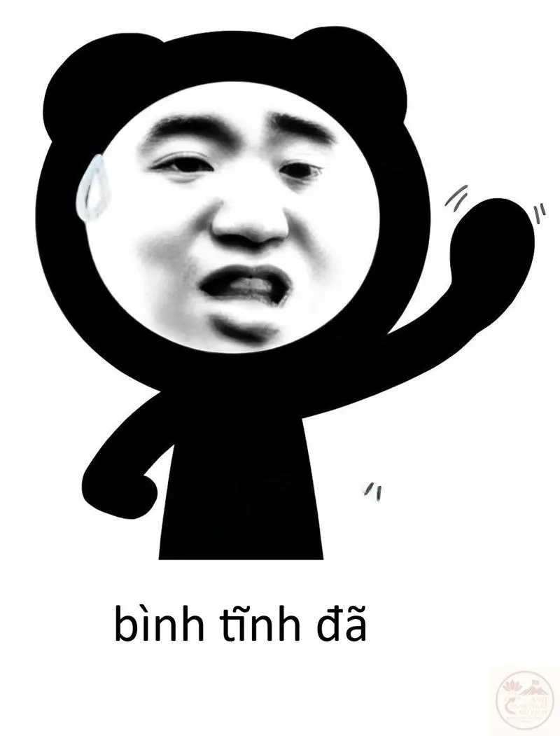 ảnh meme bình tĩnh