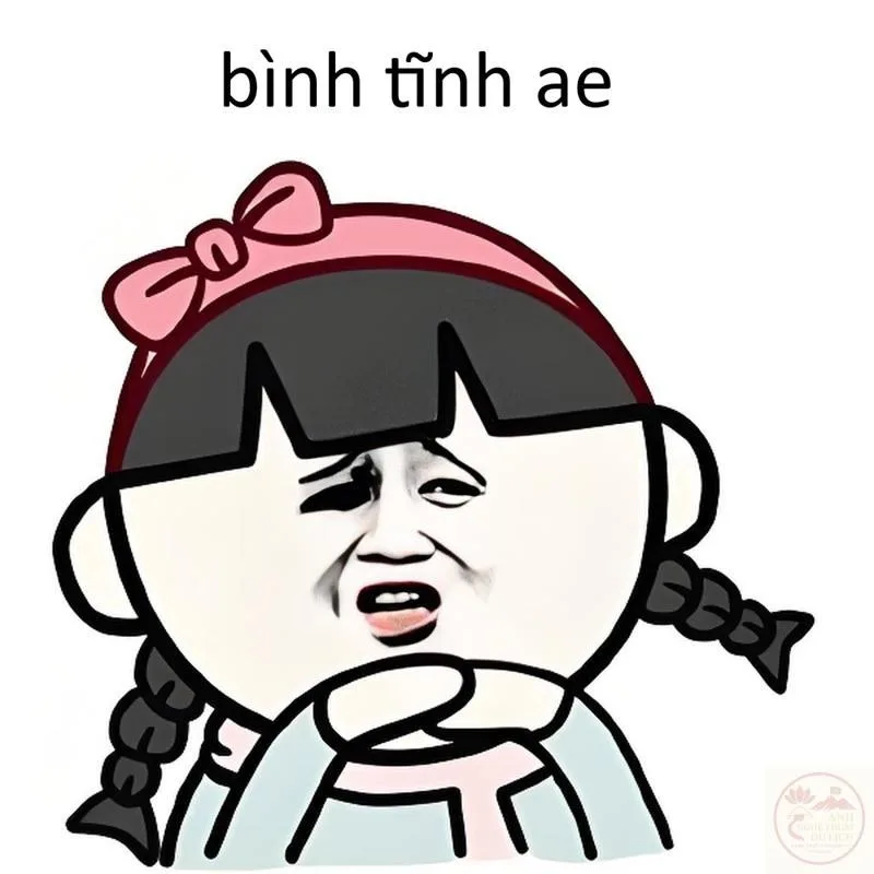 ảnh meme bình tĩnh
