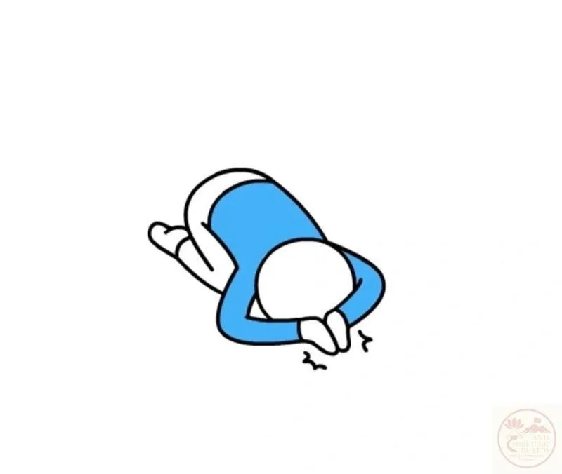meme quỳ cầu xin