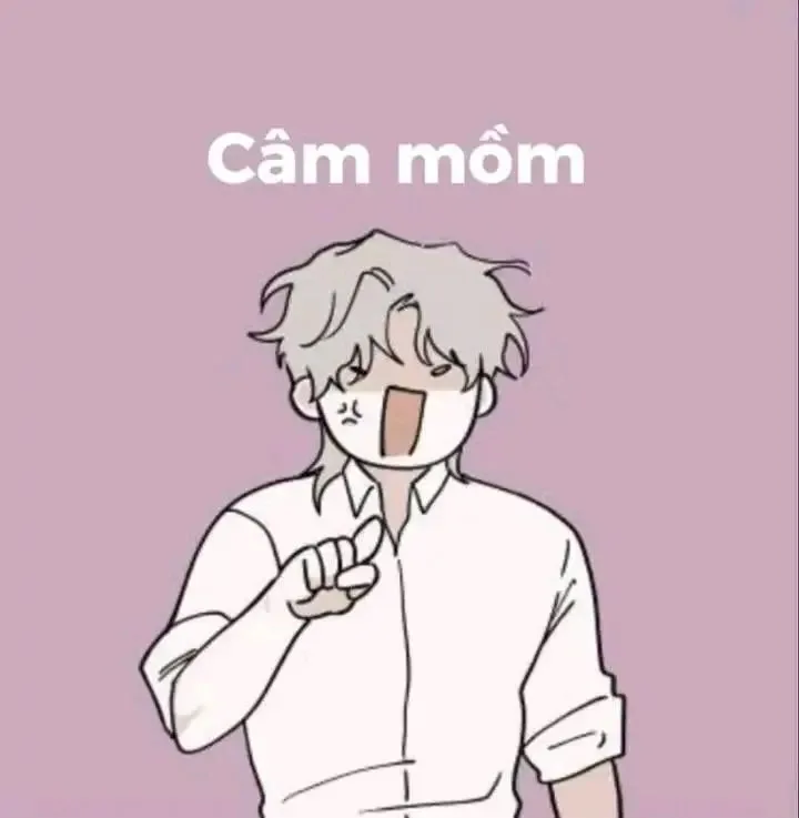 meme chỉ tay vào mặt
