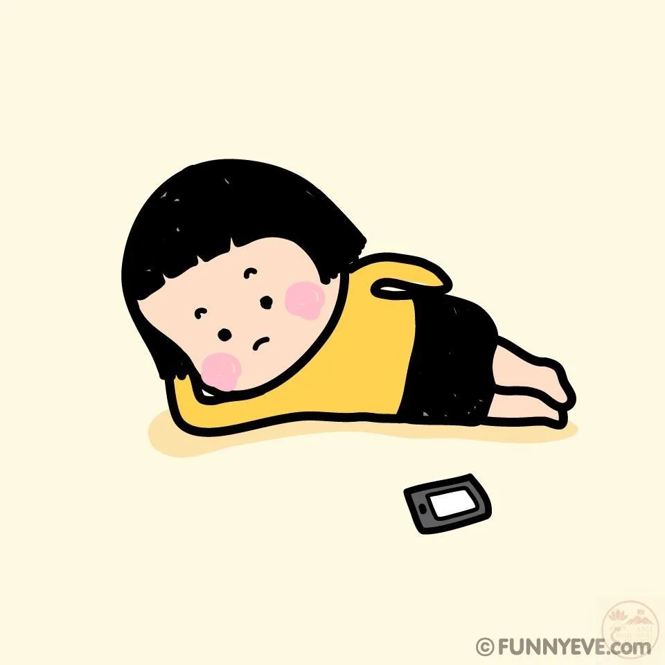meme chờ đợi tin nhắn
