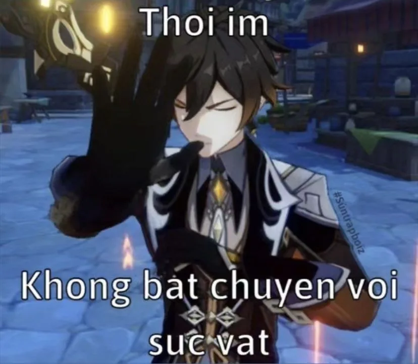 meme chửi nhau