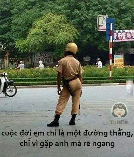 meme công an giao thông