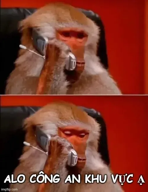 meme alo chú công an