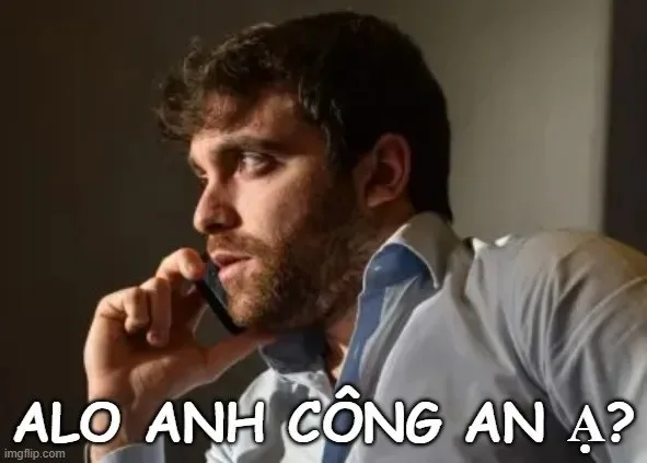 meme alo chú công an