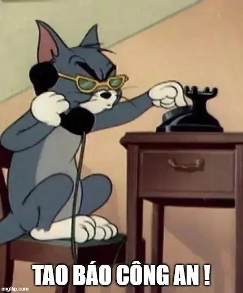 meme báo công an