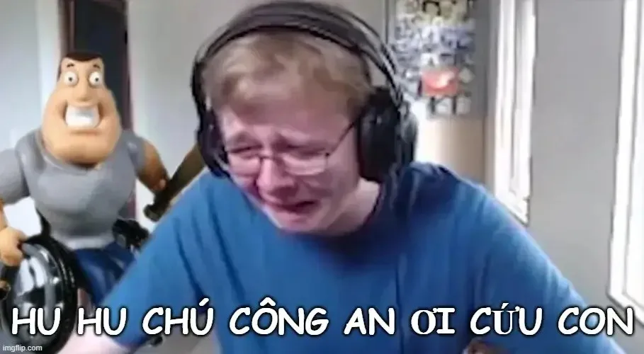 meme alo chú công an