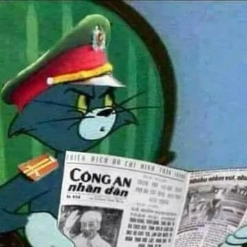 meme công an đã xem