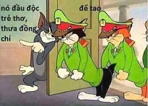 ảnh công an meme