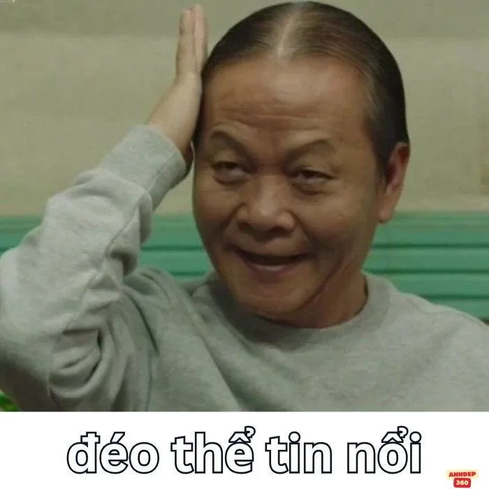 đéo tin meme