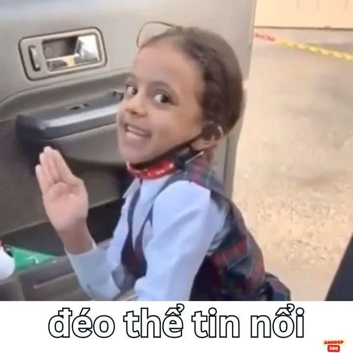 đéo tin meme