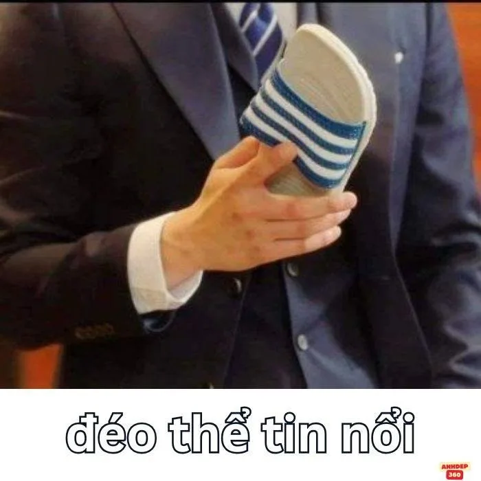 đéo tin meme