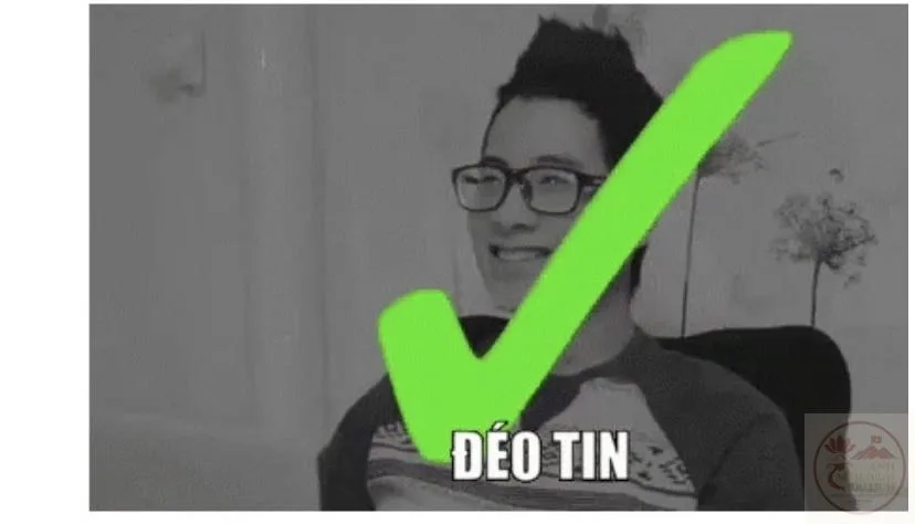 đéo tin meme gif