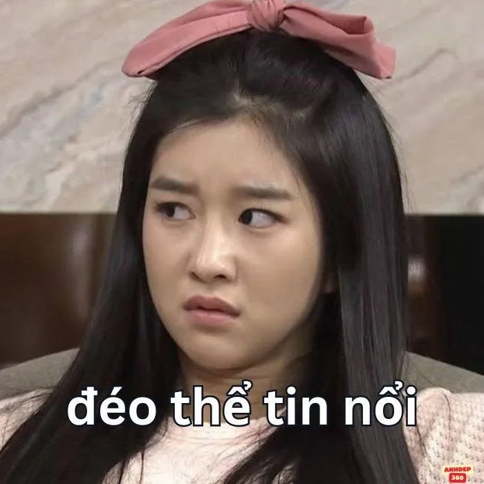 đéo tin meme