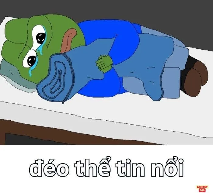 đéo tin meme