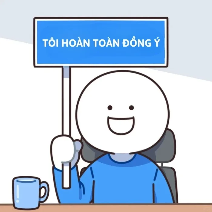 ảnh chế đồng ý