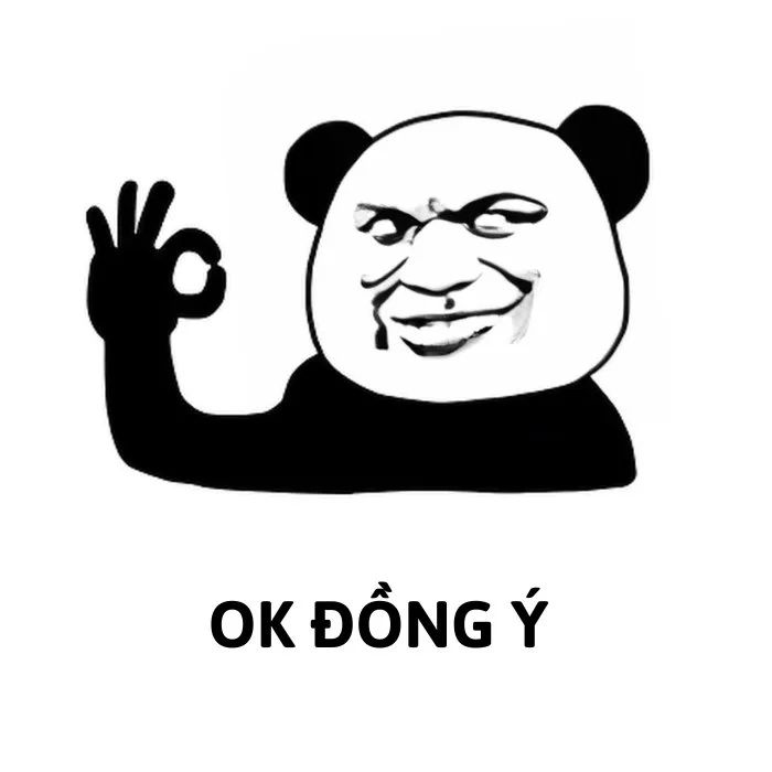 meme đồng ý