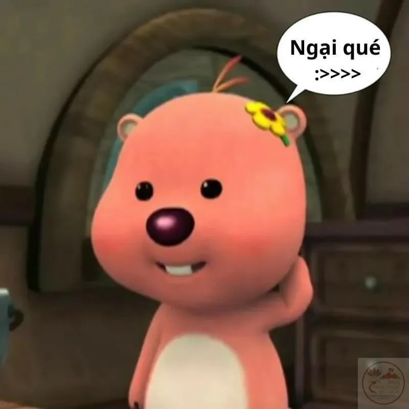 meme gãi đầu ngại ngùng