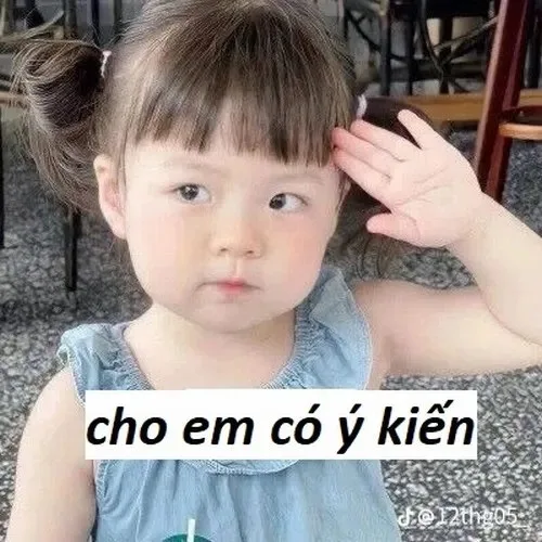 meme giơ tay