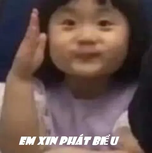 meme giơ tay