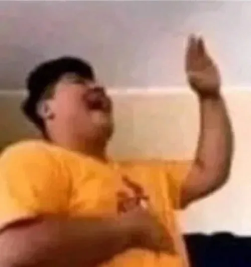 meme giơ tay