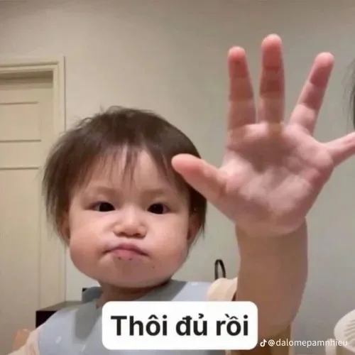 meme giơ tay