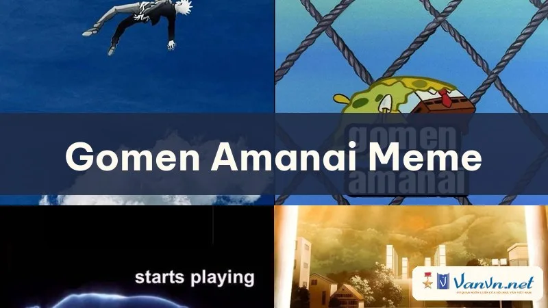 gomen amanai meme