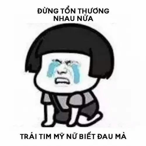 meme gục ngã vì yêu