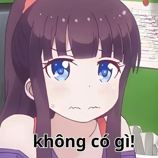 meme không có gì