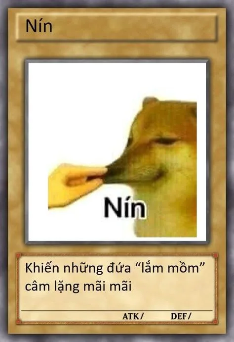 meme lá bài phản đòn