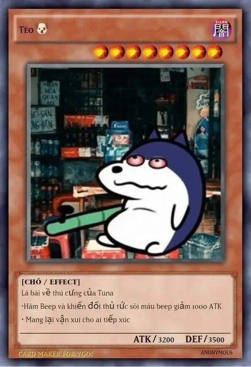 lá bài meme