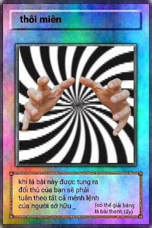 meme lá bài phản đòn