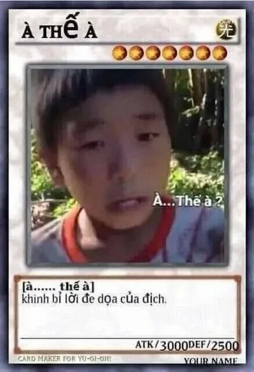 lá bài meme