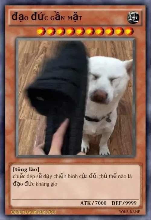 meme lá bài