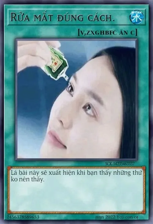 meme lá bài