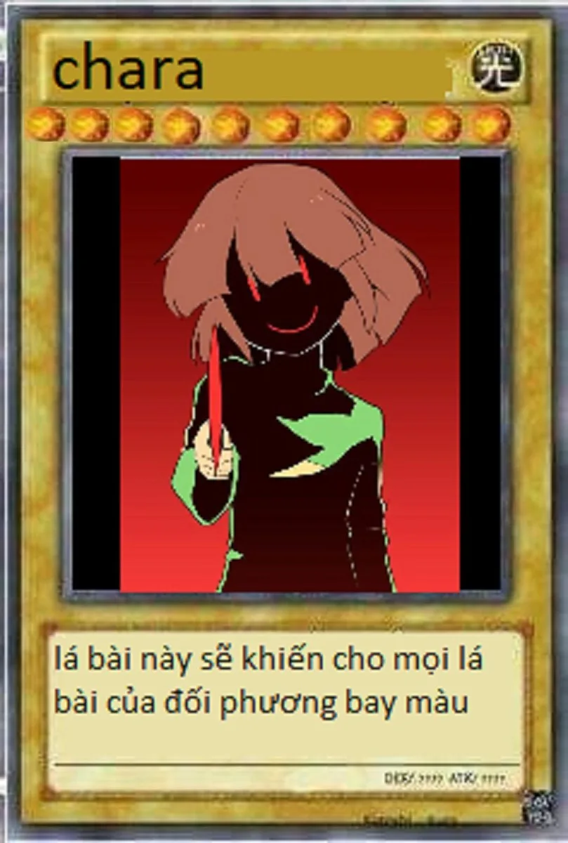 meme lá bài