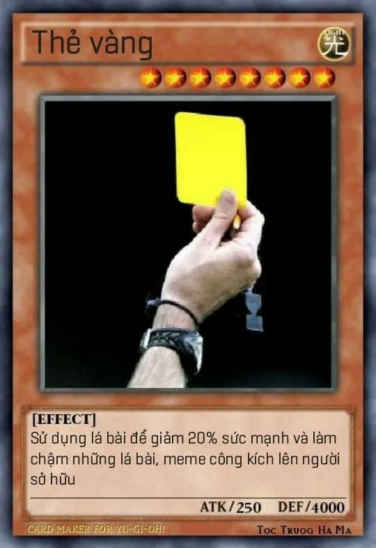 meme lá bài phản đòn