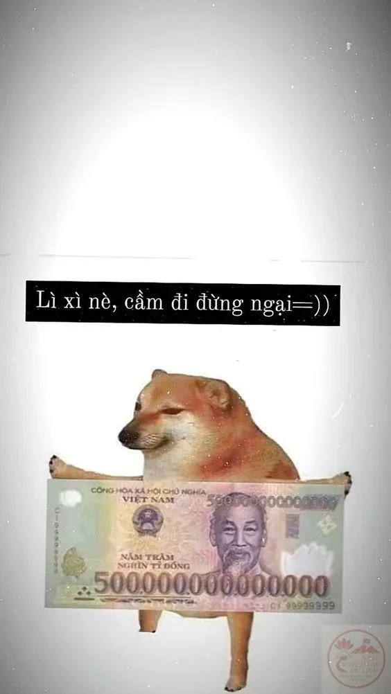 lì xì meme
