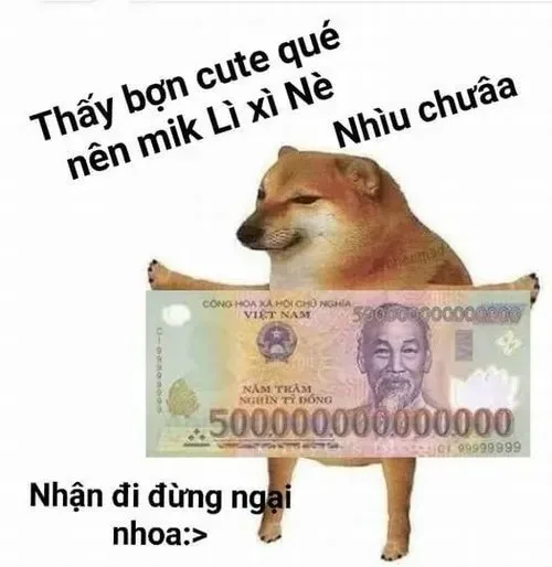 lì xì meme