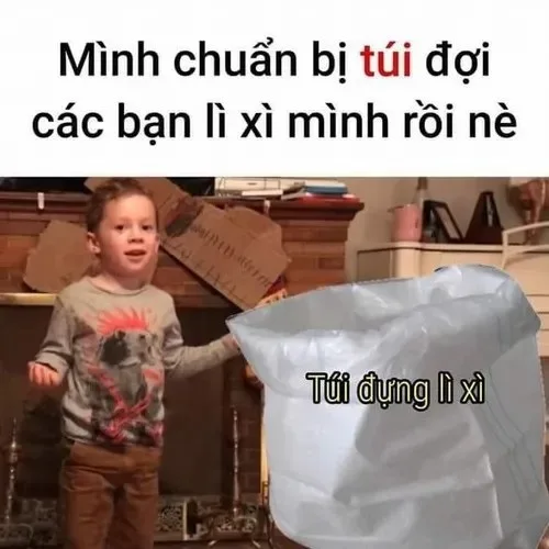 meme lì xì đâu