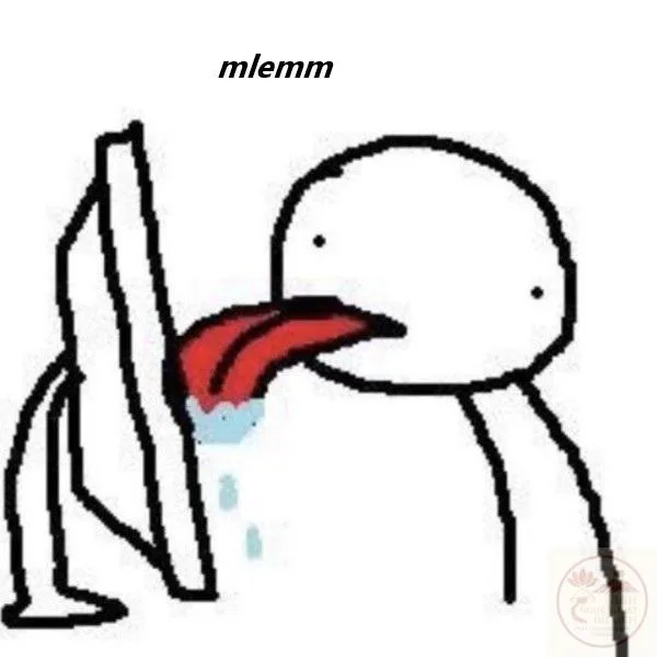 meme liếm màn hình