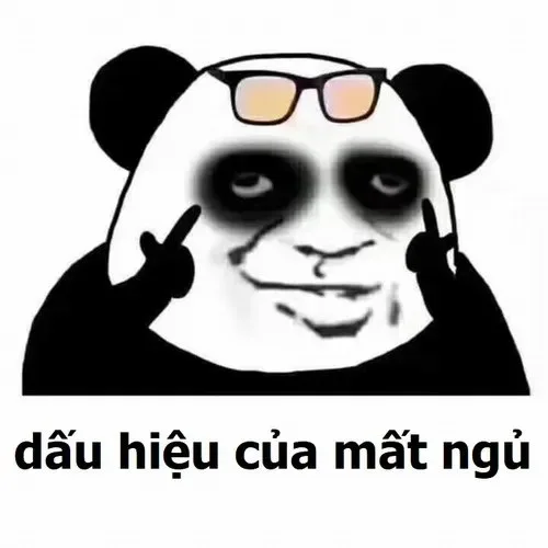 hình ảnh mắt thâm như gấu trúc