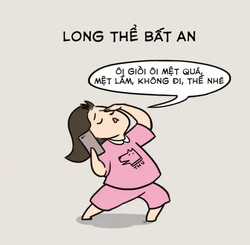 meme quá mệt mỏi rồi