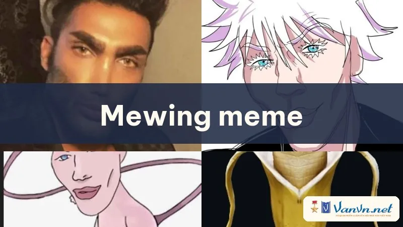 mewing meme