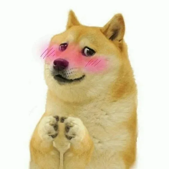 meme ngại đỏ mặt