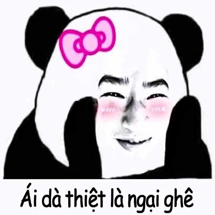 meme ngại quá