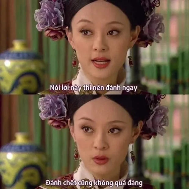 meme cảnh cung đấu như ý truyện